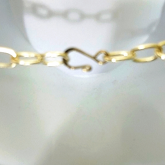 Necklace oval chain link Silver plate 2 strand NEW 20" and 24" strands - Picture 3 of 3